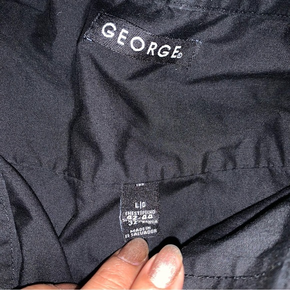 George black button down top - Picture 2 of 3
